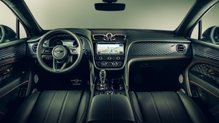 Bentley's Green Interior Looks Like A Sexy Reptile Villain's Lair And I Love It
